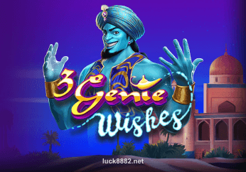 Hình ảnh mô tả game 3 Genie Wishes tại Luck8